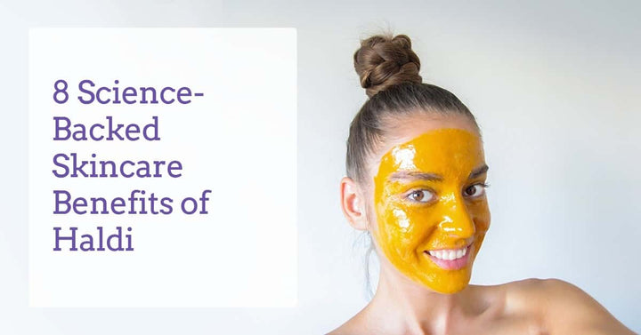 Benefits of Haldi or turmeric powder for Face
