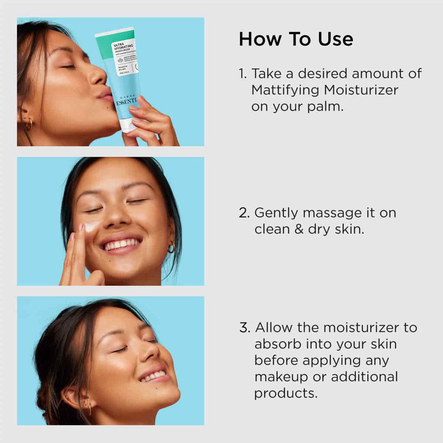 How to apply Derma Essentia best face moisturizer