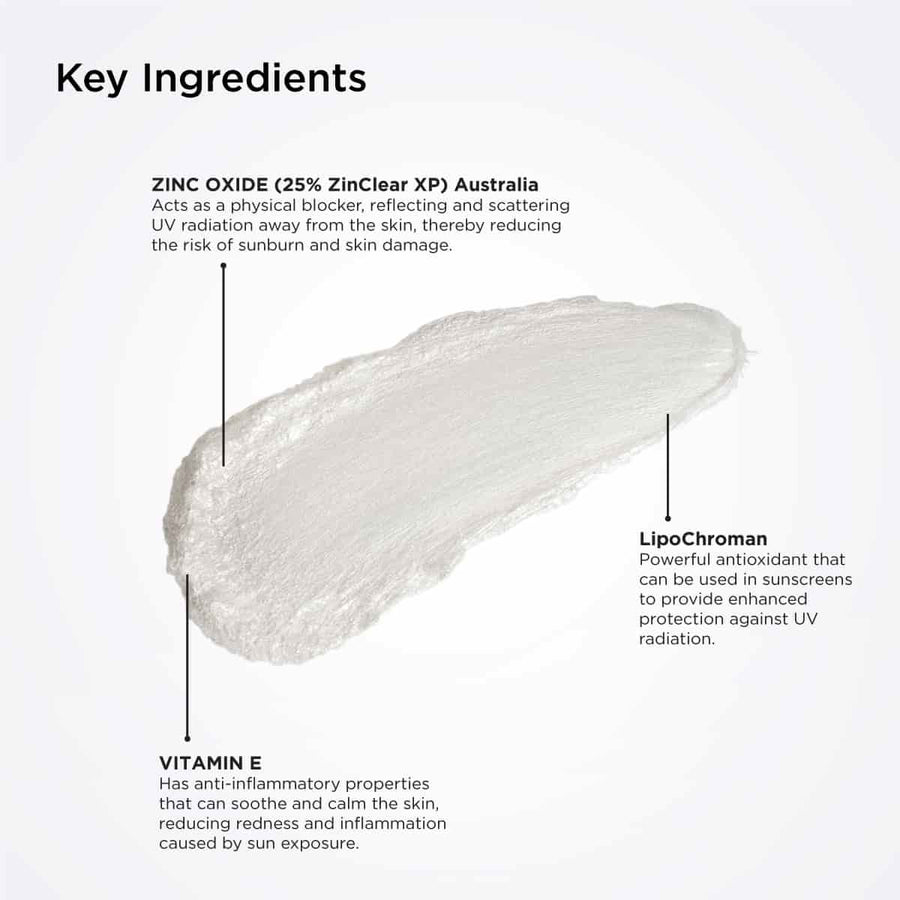Derma essentia mineral sunscreen key ingredients