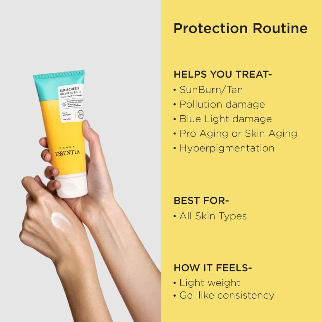 Derma Essentia Best Sunscreen Recommended By Dermatologist In India