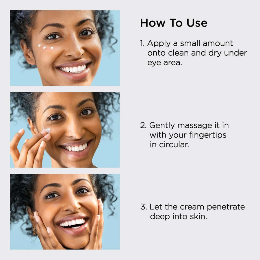 How To Apply Under Eye Cream